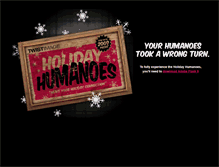 Tablet Screenshot of holidayhumanoes.twistimage.com
